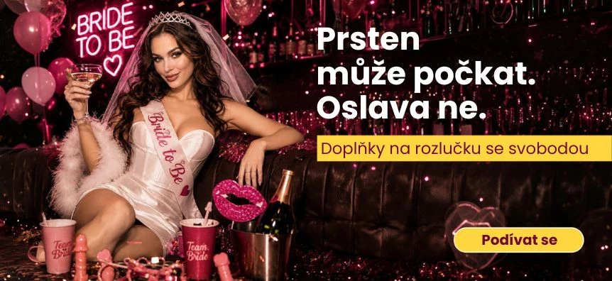 Doplňky na rozlučku se svobodou – diadémy, šerpy, hry a mnoho dalšího na poslední večer budoucí nevěsty - lovesexshop.cz sex shop