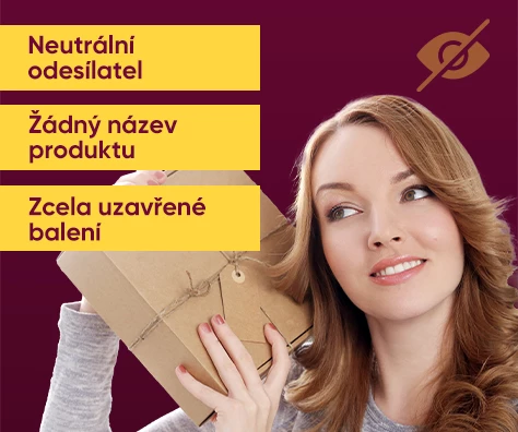 100% diskrétnost při objednávce! Neutrální balení, bezpečná platba, ochrana dat – takto zaručujeme úplnou anonymitu při nákupu. Lovesexshop.cz sexshop