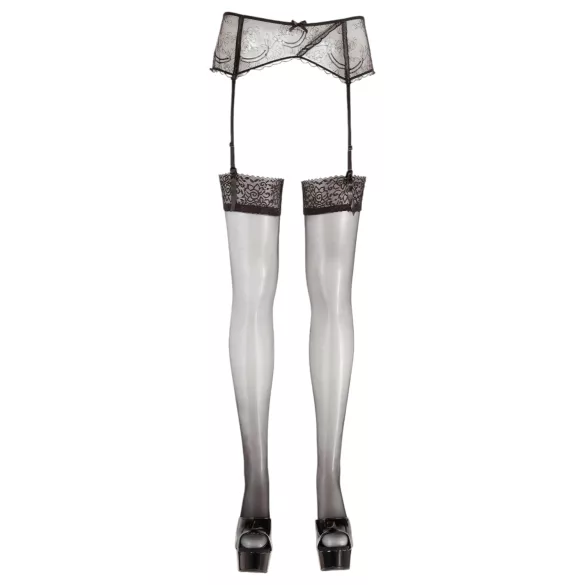 Cottelli - Blondestrømper (svart) - 3/L
