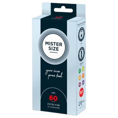 Mister Size tynne kondomer - 60mm (10 stk)