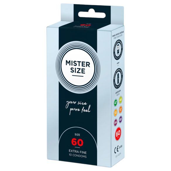 Mister Size tynne kondomer - 60mm (10 stk)