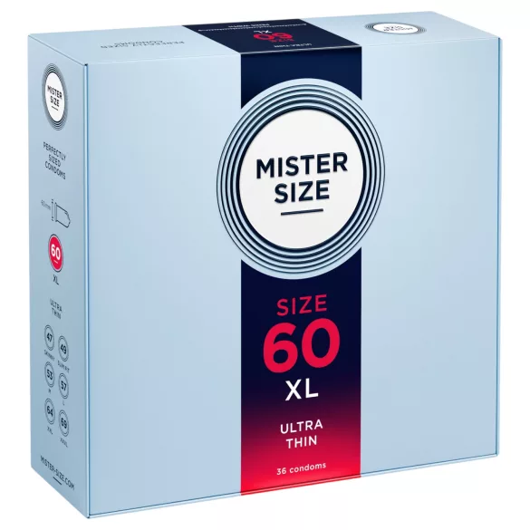 Mister Size tynne kondomer - 60mm (36 stk)