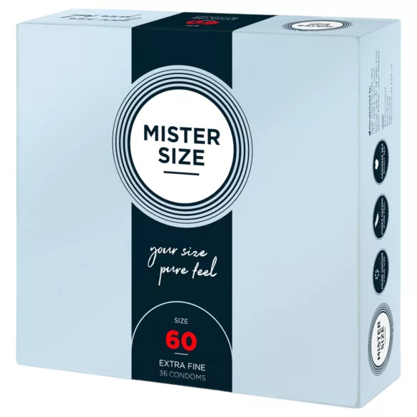 Mister Size tynne kondomer - 60mm (36 stk)