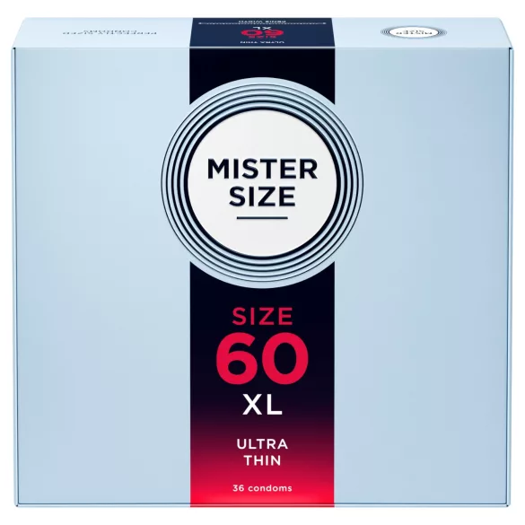 Mister Size tynne kondomer - 60mm (36 stk)