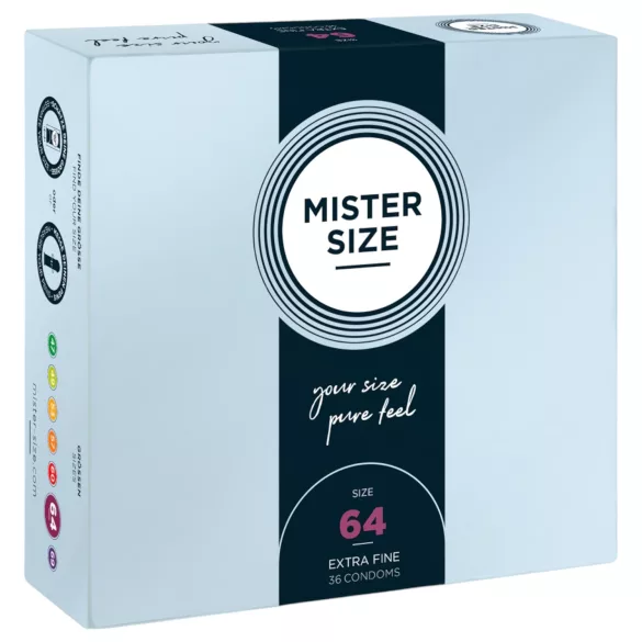 Mister Size tyn kondom - 64mm (36 stk)