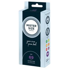 Mister Size tynn kondom - 69mm (10stk)