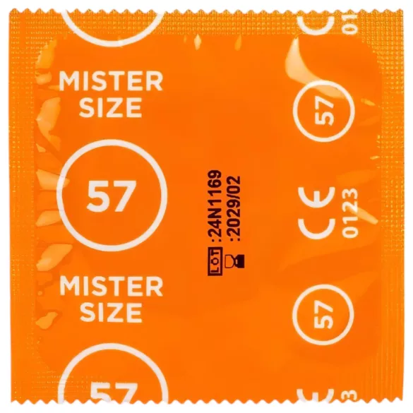 Mister Size Kondom Testpakke med Penismåler - 3 stk