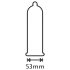 Secura Extra Fun - prikket kondom - 53mm (12 stk)