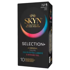 SKYN Selection+ - lateksfri kondom‑utvalgsboks (10 stk)