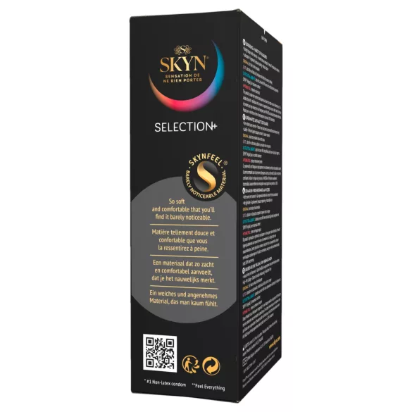 SKYN Selection+ - lateksfri kondom‑utvalgsboks (10 stk)
