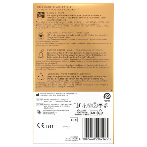 Durex Intim - ekstra tynt kondom (10 stk)