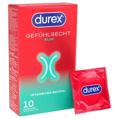 Durex - Tynne kondomer (10 stk)