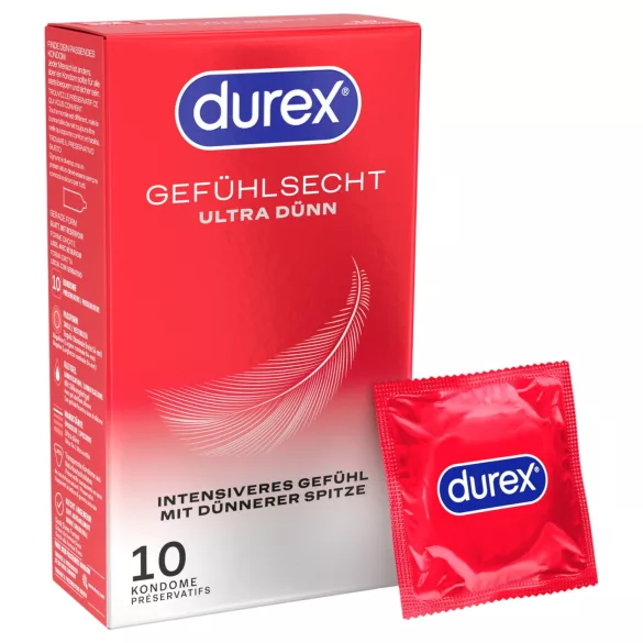 Durex - ekstra tynne kondomer (10 stk)