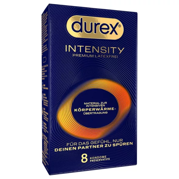 Durex Intensitet - tynne, lateksfrie kondomer (8 stk)
