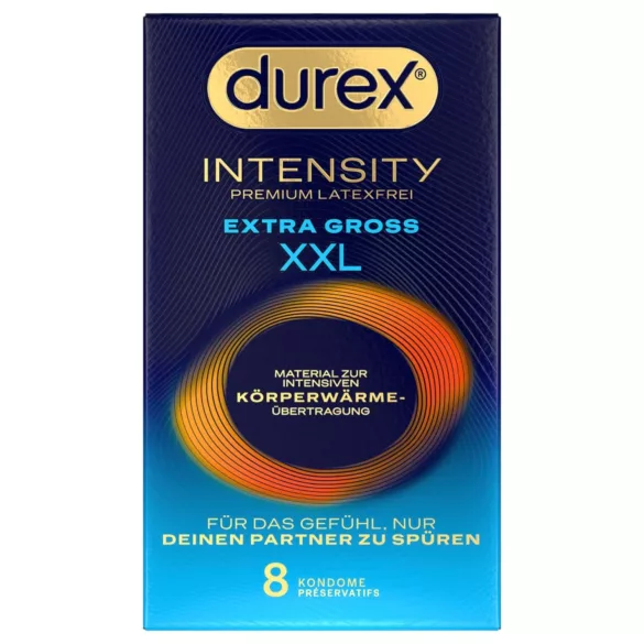 Durex Intensity XXL - lateksfri kondom (8 stk)