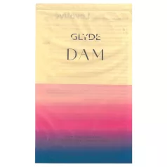   GLYDE vegansk slikkelapp - vaniljesmakende latex beskyttelseslapp (4 stk)