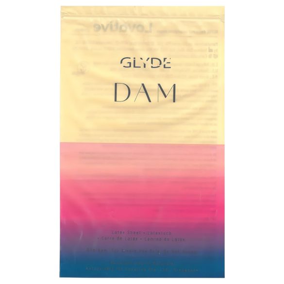GLYDE - vegansk lateks slikkepute (vanilje)