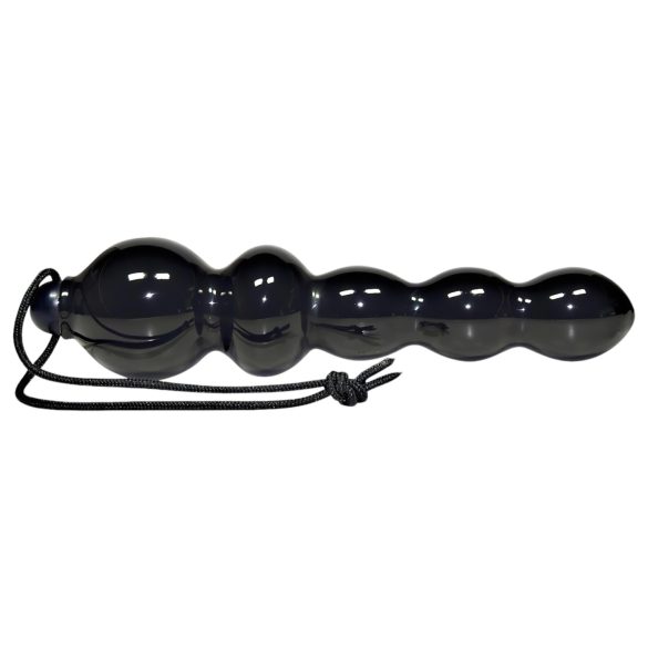 You2Toys Black Jack - perlebesatt analdildo (svart)