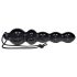You2Toys Black Jack - perlebesatt analdildo (svart)