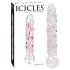 Icicles No. 7 - perle glass dildo