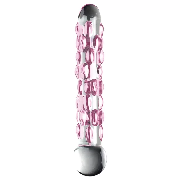 Icicles No. 7 - perle glass dildo