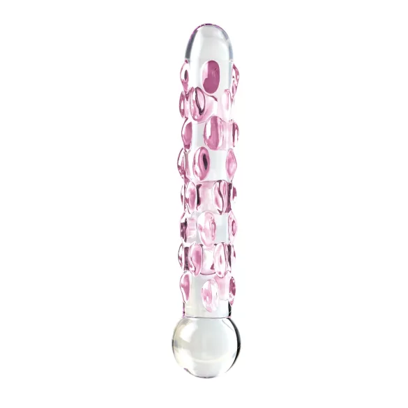Icicles No. 7 - perle glass dildo