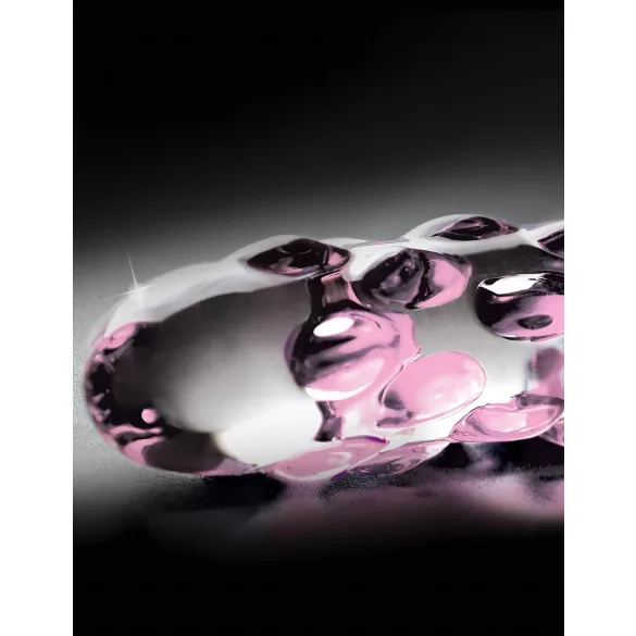 Icicles No. 7 - perle glass dildo