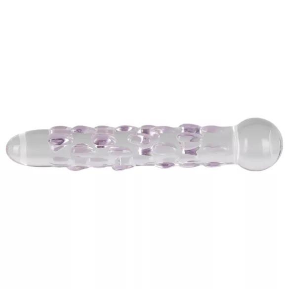 Icicles No. 7 - perle glass dildo