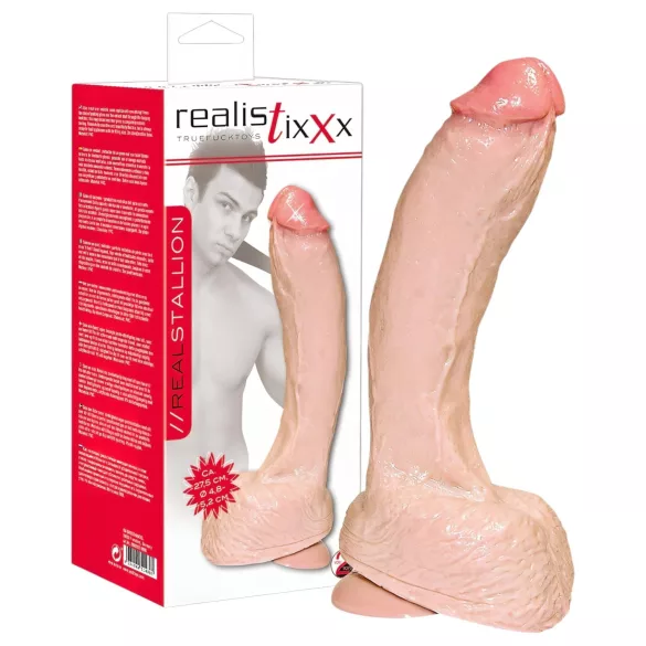 Realistixxx Giant - ekstra stor dildo (natur)