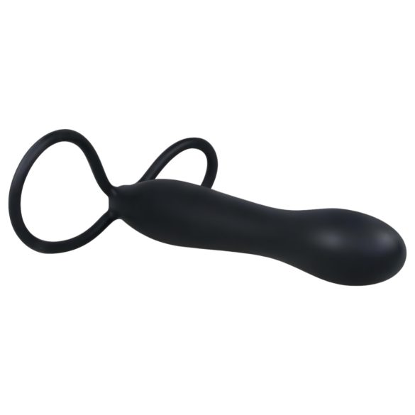 You2Toys - Spesial analdildo og penisring - svart