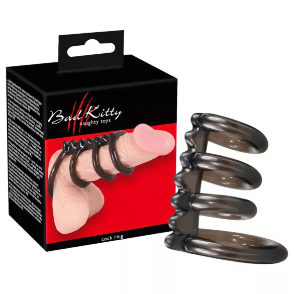 Bad Kitty - Piggete fireveis penisring