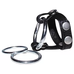 Bad Kitty - hudballring og penisring (svart)