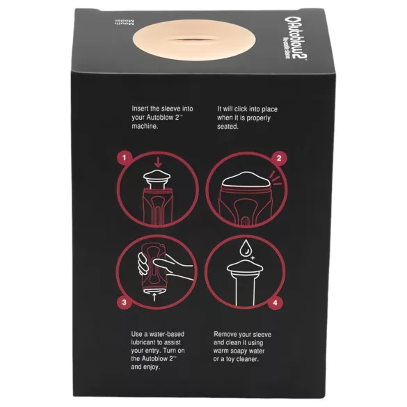 Autoblow 2+ B reservemunn - Ekstra nytelse!