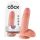 King Cock 7 med testikler (18 cm) - naturlig