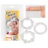 You2Toys - Vær hard! penisering‑sett - gjennomsiktig (3 stk)