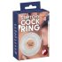 You2Toys - silikondildo-ring (gjennomsiktig)