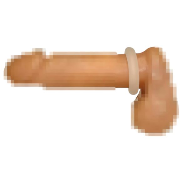 You2Toys - silikondildo-ring (gjennomsiktig)