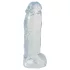 Crystal Clear Big Dong - geléaktig gigantdildo (21,5 cm)