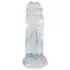 Crystal Clear Big Dong - geléaktig gigantdildo (21,5 cm)