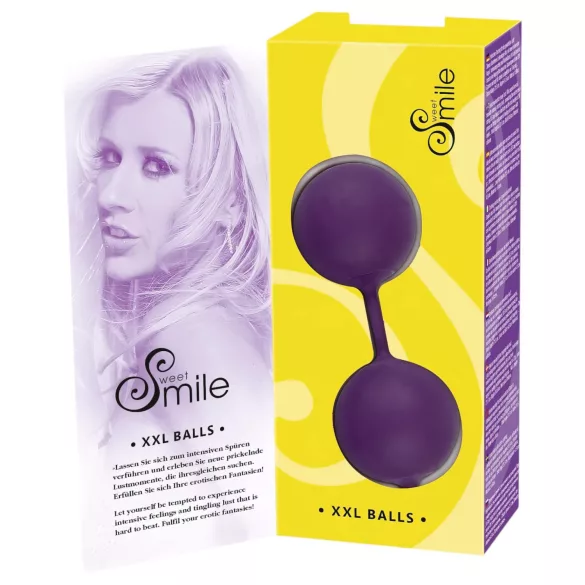 SMILE XXL Kuler - gigantiske geishakuler (lilla)