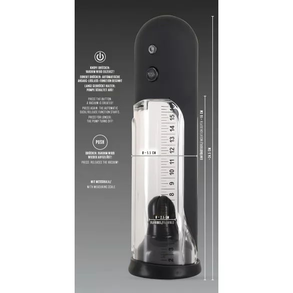 Rebel - automatisk penispumpe