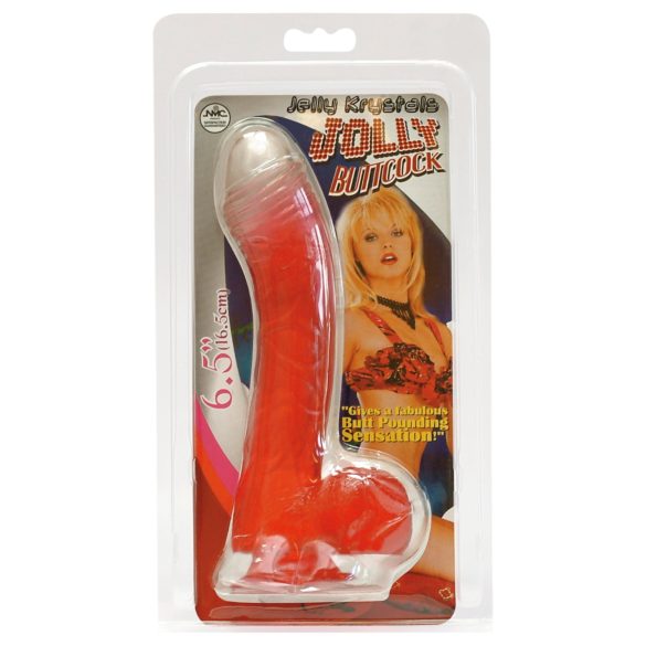 Jolly dildo (17cm) - rød