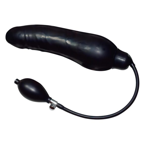 You2Toys - Oppblåsbar latex analutvider - svart (stor)