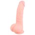 Naturtro silikon-dildo (20 cm)