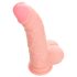 Naturtro silikon-dildo (20 cm)
