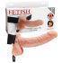 Fetish Strap-on 7 - justerbar dildo (naturlig)