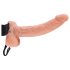 Fetish Strap-on 9 - påsettbar dildo (naturlig)