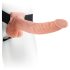 Fetish Strap-on 9 - påsettbar dildo (naturlig)