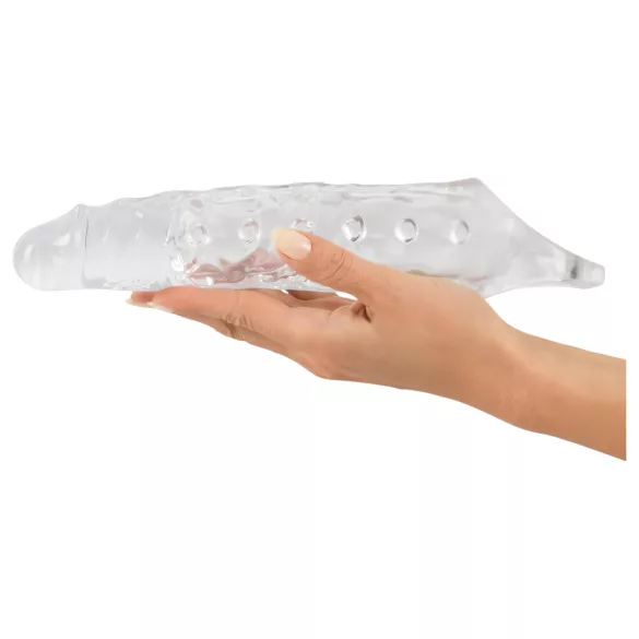Crystal Skin - forlengende hylse med knotter
