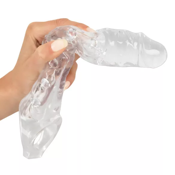 Crystal Skin - forlengende hylse med knotter